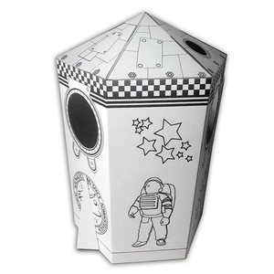 Intérieur Toddler Enfants Tipi Jouer <span class=keywords><strong>Maison</strong></span> Tour En Carton Ondulé Kids Playhouse à <span class=keywords><strong>Vendre</strong></span> - Product Image 2