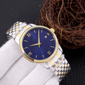 Hot Selling New Trend 40.5mm Round Large Dial Calendar Timing Business Stainless Steel Hollow Automatic <b>Mechanical</b> Men's <b>Watch</b> - Product Image 6