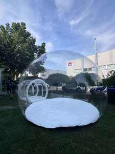 屋外巨大透明バルーンドームクリスタルパーティーインフレータブルバブルハウス子供用 - Product Image 6