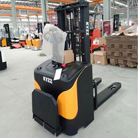Transpalette électrique CDDW entièrement électrique, alimenté par batterie, 1,5 tonne, 2 tonnes, fourches de levage 1500 kg, 2000 kg, empilage 3 m, 4 m avec pattes écartées