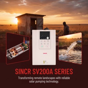 Variador de Frecuencia AC para Bombeo de Agua de 200 kW, Inversor para Bomba Solar de 260 HP, Pantalla LED, Bomba Sumergible, 50/60 Hz, <span class=keywords><strong>SINCR</strong></span> SV200A - Product Image 1