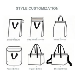 Non Woven Fabric Insulation Bag Portable Coolers and Insulated Bags Take-out Ice Lunch Cake Pack Non-woven Cooler Bag - Product Image 3