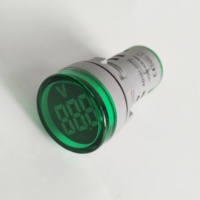 Voltmeter Digital SUPOELE AD101-22VM 22mm 20-500V AC Kelas Akurasi 0.5 Bersertifikasi CE RoHS Arus Maks AC 60A