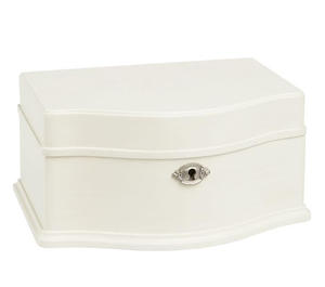 Caja de Música de Lujo para Niñas, Diseño de Princesa Blanca con Llave, Caja de Joyería Personalizada con Forma de Bailarina, Caja Musical para Regalo - Product Image 3