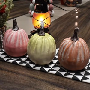 New KANGNING Brand Superior Quality Artificial Foam Pumpkin Decoration Rustic Old Style Fake Pumpkin Props Farmhouse Halloween - Product Image 3