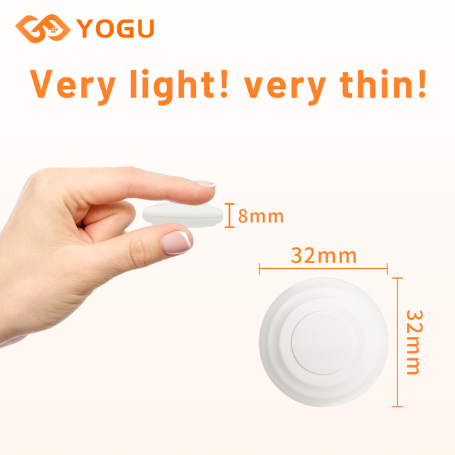 Smart GPS Tracker YG Tag Devices Waterproof Item Finder Pets Tracker 'Find My' App Compatibility for Apple IOS