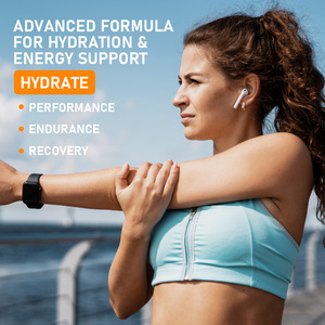 Complément alimentaire haute performance pour l'exercice, gommes électrolytiques hydratantes, véganes, sans OGM, halal, gommes à la pectine, stimulent l'énergie et l'endurance - Product Image 4
