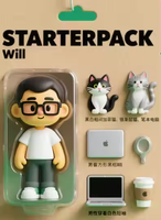 Personnalisez le pack de démarrage de personnage Chatgpt AI Smart Toy et vous pouvez personnaliser les personnages d'action et les boîtes de poupées