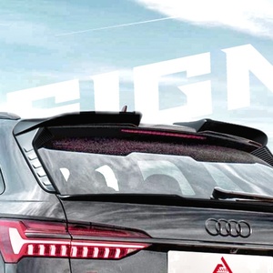 ชุดแต่งสปอยเลอร์หลังคาร์บอนไฟเบอร์น้ำหนักเบาสำหรับ Audi C8 RS6 อัพเกรดสไตล์ <span class=keywords><strong>AE</strong></span>, สปอยเลอร์หลังทรงสูง ชุดแต่งช่องระบายอากาศรถยนต์ - Product Image 6