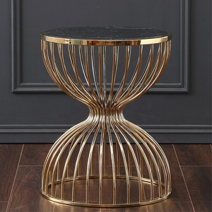 Hiện Đại Sang Trọng Thiết Kế Mới Thép Không Gỉ Vàng Nhỏ Side Bảng - Product Image 4