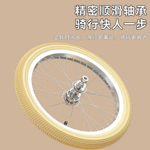 Bicicleta Infantil XBeier GS Mini de 16 Pulgadas Color Rosa con Canasta para Niñas de 6 a 13 Años, Metálica - Product Image 4