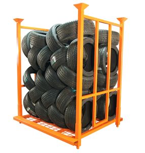 Support de rangement pliable en métal pour pneus, de qualité supérieure, fabriqué en Chine, très résistant, personnalisable - Product Image 2