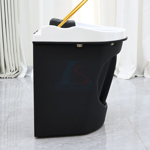 Lavabo Móvil Semicircular para <span class=keywords><strong>Spa</strong></span> Capilar, Equipo de Lavado de Cabello, Mobiliario para Salón de Belleza, Lavabo Japonés para <span class=keywords><strong>Spa</strong></span> Capilar - Product Image 4