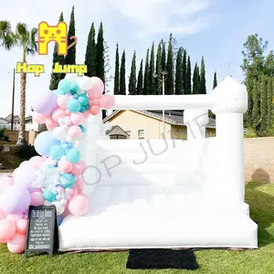 वाणिज्यिक मिनी सफेद inflatable उछाल घर बच्चों inflatable उछाल घर सफेद बिक्री के लिए inflatable महल