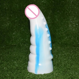 Faak - Masajeador de Clítoris con Forma de Pene Grande, Dildo Anal de Bambú Grueso, Juguete Sexual Erótico, Masturbador Anal, Dildo de Cuerno de Buey para Mujeres - Product Image 4