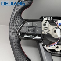 Volant en cuir en fibre de carbone personnalisé pour Toyota Corolla Land Cruiser GR Prado LC200 LC300 120150 200 Hilux personnalisé