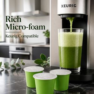 แคปซูลชาเขียวมัทฉะพรีเมียมสำหรับเครื่องชงกาแฟแบบ K-Cup ขายส่งจำนวนมาก รับผลิตแบบ OEM แบรนด์ส่วนตัว รับผลิตตามสั่ง - Product Image 1