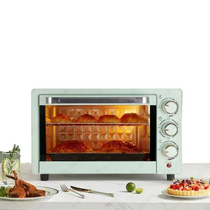 1200W Nieuw Ontwerp Met Decoratie Onderdelen Oven 22l Temperture Kies 220 Geavanceerde Spiegel Gehard Glas Mini Oven