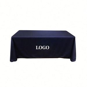 Housse de table publicitaire portable en polyester à impression numérique personnalisée pour conférences – Nappe haut de gamme - Product Image 4