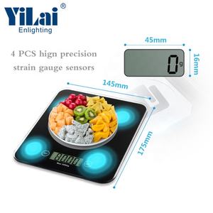 नई डिजिटल <span class=keywords><strong>5000g</strong></span> 1g इलेक्ट्रॉनिक कॉफी रसोई मैनुअल वजन खाद्य पैमाने धड़ा समारोह के साथ - Product Image 5