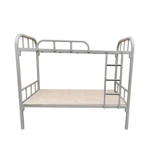Yetişkinler için Modern Metal ranzalar öğrenci daireler için verimli kullanım yatak odası okul hastane yurt mobilya kiralama alanları