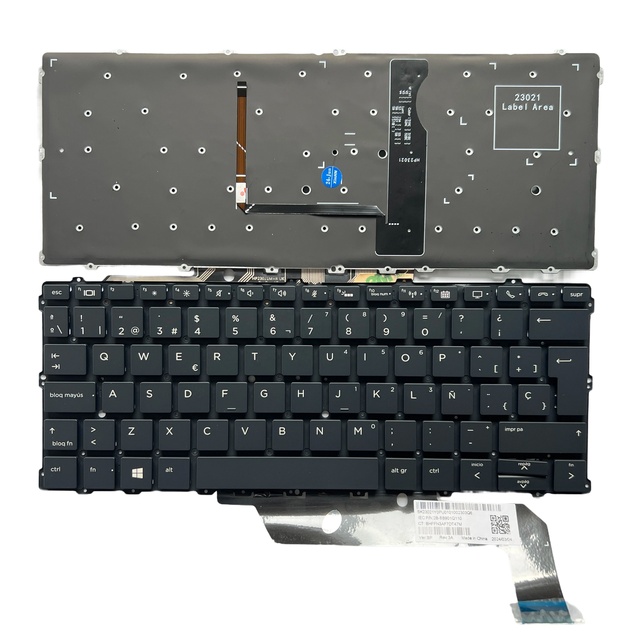 Elitebook X360 1030 G2/G3/G4 Laptop Keyboard with LED Backlit SP Spanish Layout Plastic Ultra Thin New in Stock