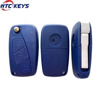 Coque de clé de voiture pliable de remplacement de bonne qualité pour clés de véhicules Fiat