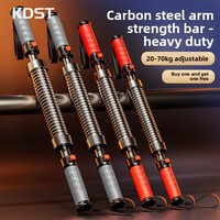 KDST Barra de Agarre con Resorte de Acero Ajustable, Expansor de Brazos y Pecho para Entrenamiento Muscular en Casa
