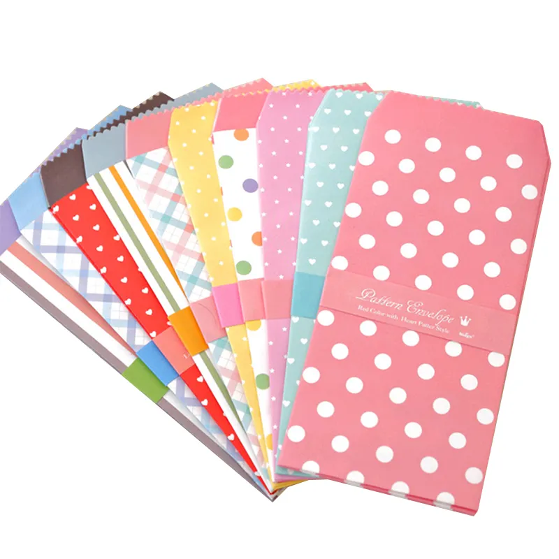 Colorful Coin and Small Parts Envelope 3.5 x 6.5 Money Envelopes Cash Budget Envelopes for Cash Check Gifts Cards