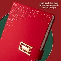 Ensemble cadeau bloc-notes A5 promotionnel, cadeau d'affaires, papier Dorland, matériau PU, bloc-notes relié par fil, boîte cadeau