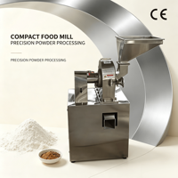 Machine de broyage alimentaire industrielle, broyeur de poudre en acier inoxydable pour le broyage d'épices sèches, moulin à riz