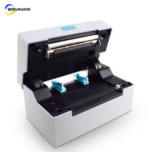 Impresora Térmica de Etiquetas de Códigos de Barras de 4x6 110 mm, Impresión Rápida de Etiquetas de Envío, Códigos <span class=keywords><strong>QR</strong></span>, Guías Aéreas, Etiquetas USB, Impresora Térmica Inalámbrica - Product Image 2