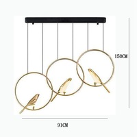 Lampe LED Art Déco Magpie Lampe LED moderne Animal Oiseau pour la maison Chambre à coucher Chevet Hôtel Intérieur Lampes murales réglables rotatives