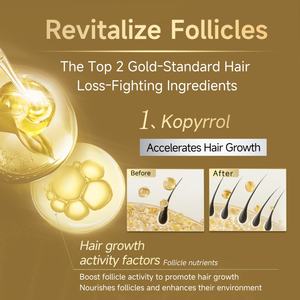 زيوت شعر عشبية بالكافيين للعلامات التجارية الخاصة، أفضل مصل لنمو الشعر، زيت طبيعي 100٪ وعضوي لنمو شعر الرجال - Product Image 4