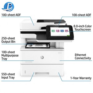 Impresora Láser Monocromática HP LaserJet Managed MFP <span class=keywords><strong>E52645dn</strong></span> Nueva, Rápida, Multifuncional, Dúplex, con Red, 45 ppm, para Oficina y Negocios - Product Image 3