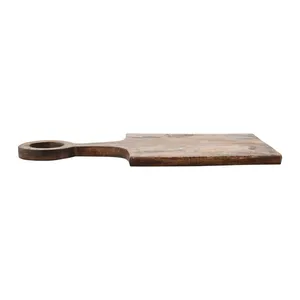 Planche à découper en bois massif la plus vendue avec bords arrondis, planche de cuisine pour la cuisson professionnelle et domestique, en vente - Product Image 3