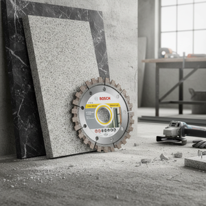 Para ABR0476- Disco de diamante segmentado universal de 115 mm para uso en seco en acero aleado industrial, granito, mármol y hormigón, fabricado en Italia - Product Image 3
