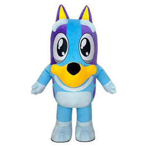 Costume <span class=keywords><strong>de</strong></span> mascotte gonflable en peluche <span class=keywords><strong>Bingo</strong></span> Dog <span class=keywords><strong>de</strong></span> 2 mètres en stock pour les événements <span class=keywords><strong>de</strong></span> <span class=keywords><strong>Noël</strong></span>, les spectacles, les fêtes et les locations commerciales - Product Image 2