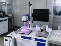 Marqueur laser UV de table 5W 355nm à alimentation directe d'usine pour gravure de logos sur lentilles optiques et verre