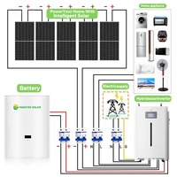 Generador de 1 Mw, Sistema Completo de Energía Solar Híbrida, Generador de Energía Industrial, Banco de Baterías de 200 Mw, 5 Mw
