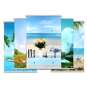 高品質エコ溶剤インクジェットビニール壁紙UVロールツーロールレザーチューブラベルプリンター - Product Image 3