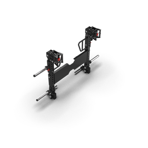 QLI Brazos de Palanca Ajustables QALA80, Accesorio de Alta Resistencia para Rack de Potencia, para Equipos de Gimnasio Comercial - Entrenamiento de Cuerpo Completo, Madera - Product Image 1