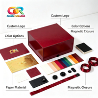 Boîte en carton rigide pliable de luxe de 2 mm avec aimant, impression de logo personnalisé, boîte en papier pour chapeau de paille, boîte cadeau pliable