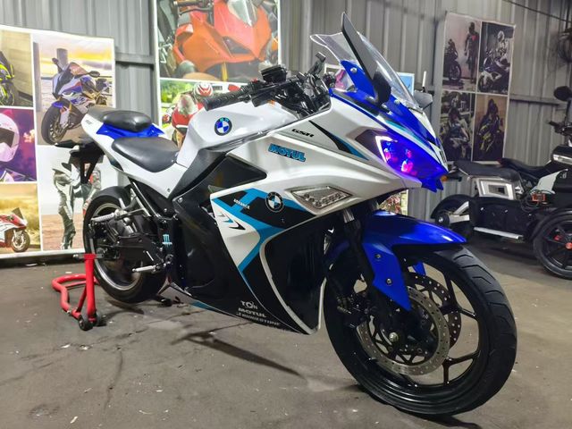 Used Ninja Kid V6 Electric Street Racing Motorcycle 20A 3000W for Adult