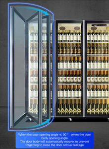 Exhibidor Vertical Refrigerador para Bebidas de Supermercado Comercial, Congelador de Cubitos de Hielo - Product Image 6