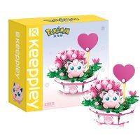 Keeppley K20217 K20218 K20219 K202120 K202121 Jeu de construction magique avec personnages de films et d'anime, mini-modèles en briques, jouet