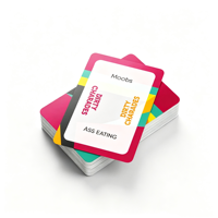 Jeu de société en carton écologique personnalisé avec jetons et boîtes, design portable pour usage familial, option de logo selon votre design personnalisé