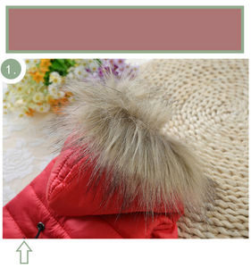 ¡Venta al por mayor! Abrigo cálido de algodón con diseño de botones para perros - Product Image 4