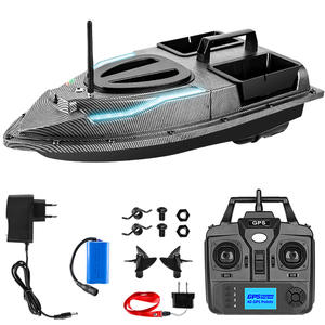 Top droit FBB1001 grande capacité 7200AH 12000mAH contrôle sans fil GPS carpe pêche appât bateau avec écran LCD Version - Product Image 1