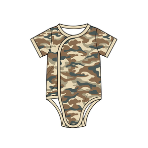 Nouvelle Arrivée Combinaison Bébé Garçon Camouflage Chasse Manches Courtes - Product Image 4